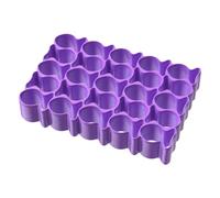 Emporte-pièce en forme de poisson rouge - Emporte-pièce en forme de poisson doré à 25 cavités, moule de cuisson pour petites friandises, aliments en forme de poisson, biscuits