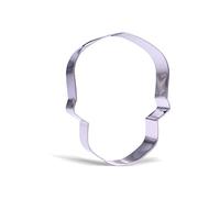Emporte-pièce en forme de tête de mort - 10,9 cm - Acier inoxydable