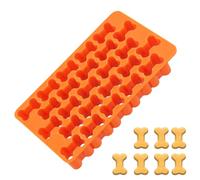 Emporte-Pièce en Forme d'Os de Chien, Emporte-Pièce en Plastique Mini Forme d'Os de Chien Emporte-Pièces en Forme d'Animal Mignon pour Faire des Biscuits Créatifs Cadeau (Violet, Orange)