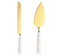 Emporte-pièce et spatule à tarte | Élégant ensemble de service à gâteau d'hôtesse - Pelle à tarte, couteau à gâteau, couteau à tarte, couteau à pizza et pelle à gâteau pour anniversaire