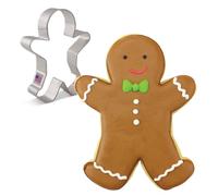 Emporte-Pièce Joyeux Bonhomme en Pain D'épices - 13,3 cm par Ann Clark