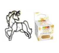 Emporte-pièce Licorne à assembler + paillettes dorées Youdoit