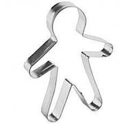 patisse 2048029 Emporte-Pièce Garçon Inox 14 cm, Argent