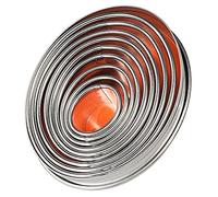 Emporte-pièce, moule à découper, 25x20 - 85x72mm, lisse, fer blanc