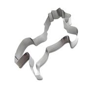 Emporte-pièce pour biscuits en forme de cheval, mini moule à desserts, contour de coupe lisse et libération facile | Construction résistante à la rouille pour la cuisson