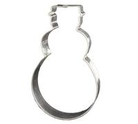 Lares Emporte-pièce en forme de bonhomme de neige - En fer blanc - Pour biscuits, biscuits, pain d'épices - Dimensions : 16 cm - Fabriqué en Allemagne