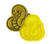 Emporte-pièce « Year of the Snake », moule à biscuits 2025 | Moule de festival du printemps, emporte-pièces pour le Nouvel An, fournitures d'outils de pâtisserie pour