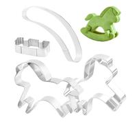 Emporte-Pièces Biscuits En Forme D'Animaux,Moule De Cuisson En Forme De Cheval Pour Dessert - Emporte-Pièce Pour La Cuisson De Biscuits,Pour Appartement Maison Cuisine Restaurant Fêtes Anniversaires E