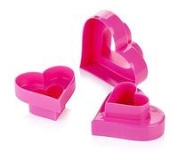 Emporte-pièces Double Face cœurs DELÍCIA 6 Tailles