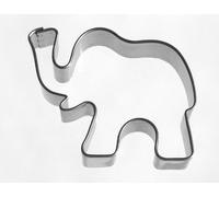 Emporte-pièces éléphant en acier inoxydable Passe au lave-vaisselle 5,3 cm