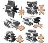 Emporte-pièces en acier Noël 2 cm 6 pcs.