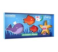 Chefclub Kids - Kit Emporte-pièces Animaux Marins (Baleine, Étoile de Mer, Poissons) - Métal - Cuisine pour Enfant