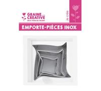 emporte-pièces métal Carré pas carré 3 pièces