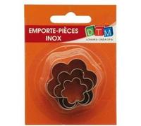 Emporte-pièces métal - Fleur - 3 pièces - DTM G