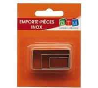 Emporte-pièces métal - Rectangle - 3 pièces - DTM G