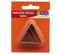 Emporte-Pièces Métal Triangle 3 Pièces