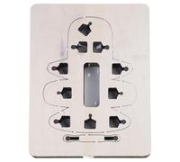 Emporte-pièces multifonction en bois robuste pour sac à main, porte-monnaie, porte-cartes, usage quotidien décontracté