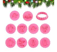 Emporte-pièces Noël Formes à Biscuits Moules de Cuisson pour Pâtisserie | Formes D'Emporte-pièces À Biscuits Pour Fête de Noël Pâtisseries Cuisson Maison e