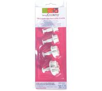 Emporte Pièces Scrapcooking Ejecteurs Blancs Fleurs Pour Pate A