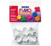 STAEDTLER Accessoires Fimo Polybag 6 mini emporte-pièces Motifs assortis Diamètre 2 cm 8724 03