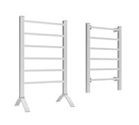 EMPOTEC SS-1 Porte-serviettes électrique pour sol ou mural, sèche linge de lit pour salle de bain, 100 W, garantie Italie
