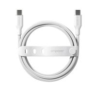 Empower by PanzerGlass Empower by PanzerGlass Câble de recharge Racing USB-C vers USB-C 60 W 2 mètres Silver White Argent