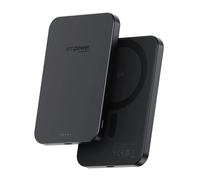 Empower by PanzerGlass Empower by PanzerGlass Empower Bank Powerbank 5 000 mAh Powerbank sans fil MagSafe et Qi2 Space Black Noir