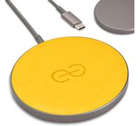 Empower Magnetic Wireless Charger Pad - Compatible Avec Magsafe Pour Iphone 16/15/14/13/12 & Qi-Certified Devices - Premium Vegan Leather [Vert]