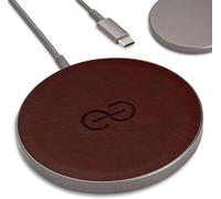 Empower Magnetic Wireless Charger Pad - Compatible Avec Magsafe Pour Iphone 16/15/14/13/12 & Qi-Certified Devices - Premium Vegan Leather [Vert]