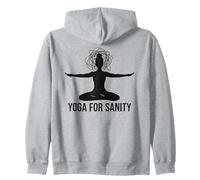 Empowered, Women Yoga Flow Inspirational Graphic Sweat à Capuche
