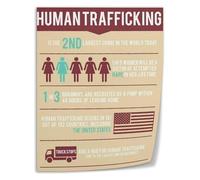 Empowerment Message Canvas Wall Art - Awareness and Support Themed Print, Uplifting Decor for Community Center, Hallway, Office(Unframed,16x24inch(40x60cm))