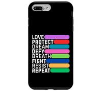 Empowerment Words Motivational Resist Coque pour iPhone 7 Plus/8 Plus