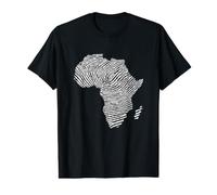 Empreinte ADN Africaine T-Shirt Graphique avec Valeur