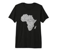 Empreinte ADN Africaine T-Shirt Haut de Gamme