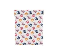 Empreinte Animale de modèle de Patte sur Un Blanc, Sac de Rangement pour Femmes, Portefeuille supérieur à Presser, Petit Porte-Monnaie, Pochette de Changement