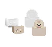 Empreinte d'animal vide non mortel en silicone, petit, B | Outil flexible et recyclable pour la cuisson de flammes de savon, fabrication de bijoux artisanaux