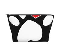 Empreinte de Chien Paw Love, Trousse de Toilette Trousse de Maquillage Sac à cosmétiques Trousse de Toilette de Voyage Portable