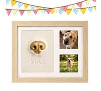 Empreinte de Museau de Chien Moulage Nez Animal Transparent Souvenir | Coffret Empreinte Museau Chien Argile Bureau Salon Studio Chambre Galerie