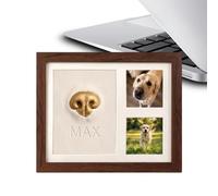 Empreinte de Nez de Chien Kit Moulage Nez Animal Transparent Souvenir | Coffret Empreinte Museau Chien Argile Bureau Salon Studio Chambre Galerie
