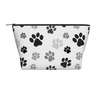 Empreinte de Patte de Chien, Trousse de Toilette Trousse de Maquillage Sac à cosmétiques Trousse de Toilette de Voyage Portable
