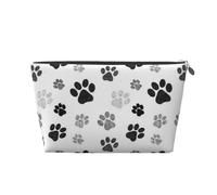 Empreinte de Patte de Chien, Trousse de Toilette Trousse de Maquillage Sac à cosmétiques Trousse de Toilette de Voyage Portable