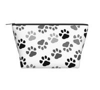 Empreinte de Patte de Chien, Trousse de Toilette Trousse de Maquillage Sac à cosmétiques Trousse de Toilette de Voyage Portable