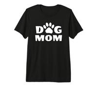Empreinte de Patte de Maman Proud Dog T-Shirt Haut de Gamme