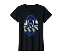 Empreinte Digitale ADN Israël Pays juif Israélite T-Shirt Graphique avec Valeur