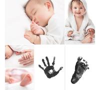 Empreintes À Main Et Pieds Jetables Pour Bébé, 3 Pièces, Souvenirs, Soins Anti-Infection Pour Nouveau-Né, Cadeau Souvenir