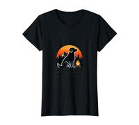 Empreintes de Pattes dans Les Montagnes T-Shirt Graphique avec Valeur