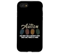 Empreintes digitales autisme, Chaque Impression raconte Une Histoire différente Enfant Coque pour iPhone SE (2020) / 7/8