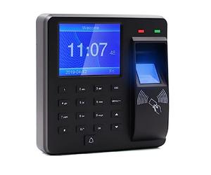 Empreintes digitales biométriques de contrôle d'accès de Petit Volume d'enregistrement de Temps, Machine d'assistance de Carte de pointage de pointage de présence des employés