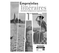 Empreintes littéraires 1re (2019) - Livre du professeur