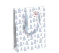 Empreintes, sac moyen 21,5x10,2x25,3 cm - Bleu
